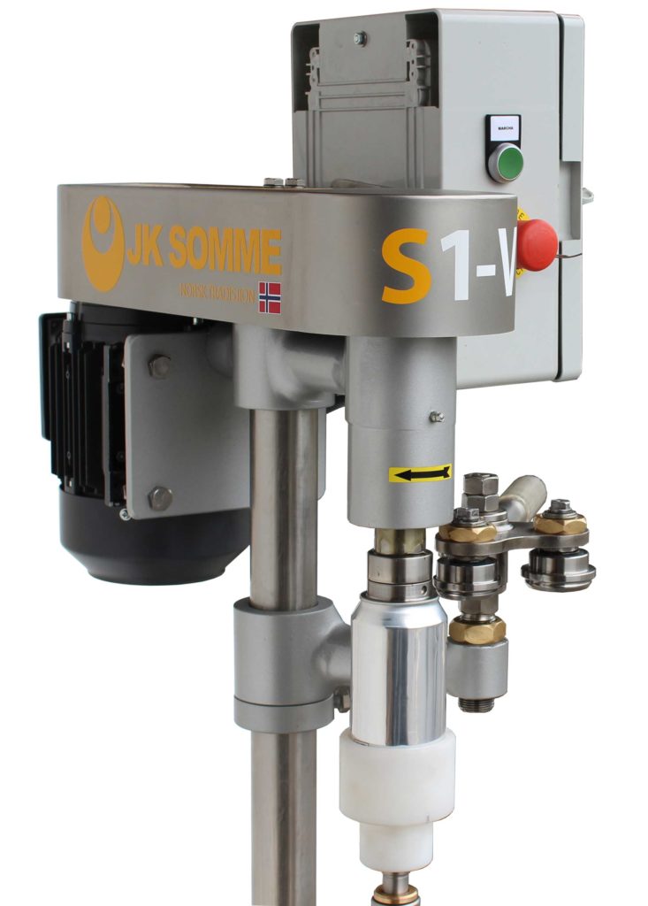 S1 manual can sealer JK Somme entry level can seamer